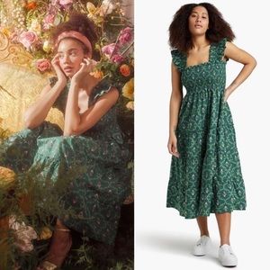 Emerald Trellis Ellie Hill House Home Nap Dress